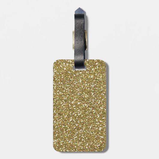 Golden Elegance Decor Bagagelabel (Achterkant verticaal)