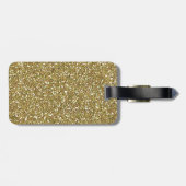 Golden Elegance Decor Bagagelabel (Achterkant horizontaal)