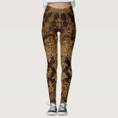 Golden elegance-leggings leggings (Voorkant)