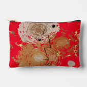 Golden Elegance Mid-Century Abstract Etui (Voorkant)