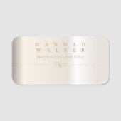 Golden elegance naamplaatje (Voorkant)