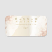 Golden elegance naamplaatje (Voorkant)