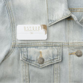 Golden elegance naamplaatje (In situ)