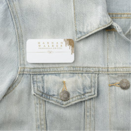 Golden elegance naamplaatje