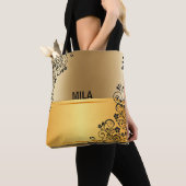 Golden elegance tote bag (Dichtbij)