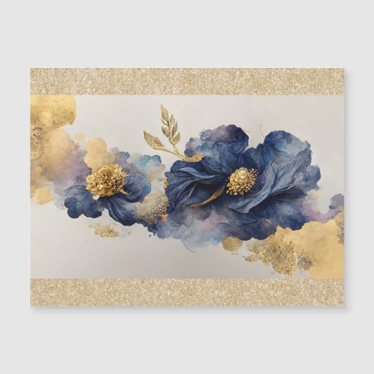 Golden Elegant Flower (Voorkant)