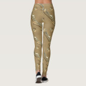 Golden elegante leggings (Achterkant)