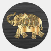 Golden Elephant Stickers (Voorkant)
