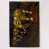 Golden Elephants Jigzaag Puzzle Legpuzzel (Verticaal)