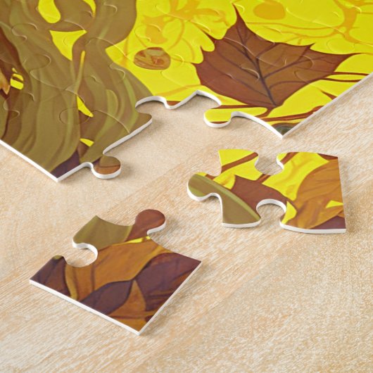 Golden Elf Fairy Fae Fantasy Art Legpuzzel (Zijkant)