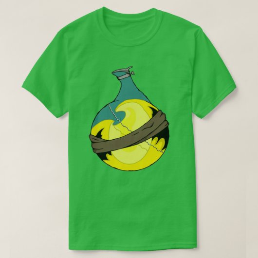 Golden elixer t-shirt (Design voorkant)