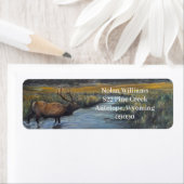 Golden Elk Etiket (Insitu)