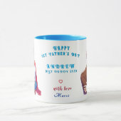 Golden Embrace - Mok voor vader en kind (Midden)