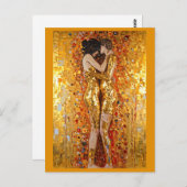 “Golden Embrace” Precious and Indestructible Briefkaart (Voorkant / Achterkant)