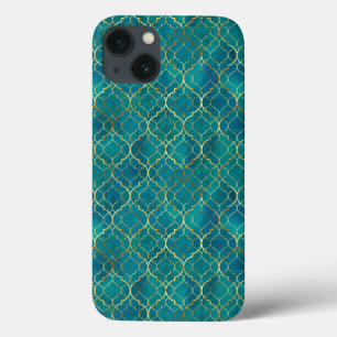 Golden Emerald Geometry Case-Mate iPhone Case