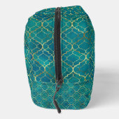 Golden Emerald Geometry Toilettasje (Rechts)