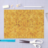 Golden en Brown Damask Tissuepapier (Craft)