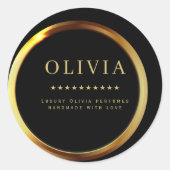 Golden- en zwarte labels (Voorkant)