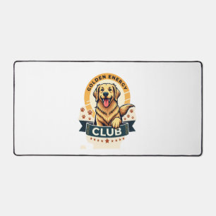 Golden Energy Club Golden Retriever Vintage Honden Bureaumat