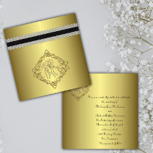 Golden Engraved Kijk Wedding