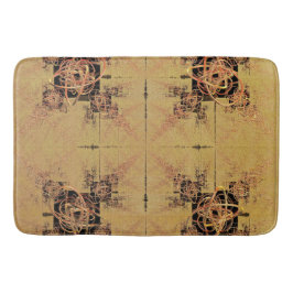 Golden Entanglements Badmat