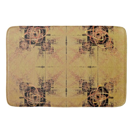 Golden Entanglements Badmat (Voorkant)