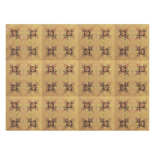 Golden Entanglements Tafelkleed (Voorkant (Horizontaal))