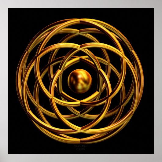 "Golden Entwin Desires" Poster (Voorkant)