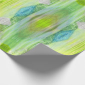 Golden, Esoteric, Chakra Shimmer Cadeaupapier (Hoek)