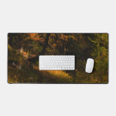 Golden European larch in herfstkleuren Bureaumat (Keyboard & Muis)