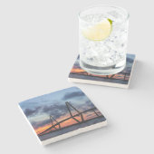 Golden Evening in Arthur Ravenel Stenen Onderzetter (Zijkant)