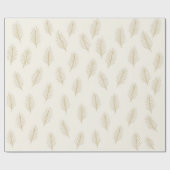 Golden Evergreen Cadeaupapier (Vlak)