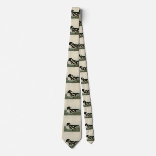 Golden-eye Duck van Audubon's Birds of America Stropdas (Voorkant)