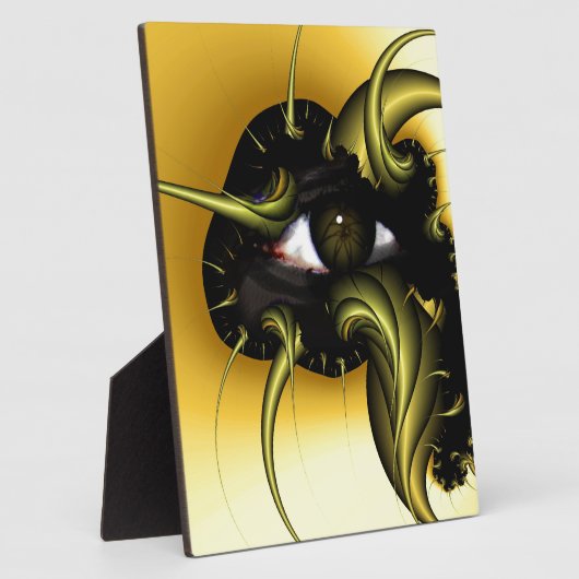 GOLDEN EYE FRACTAL FOTOPLAAT (Zijkant)