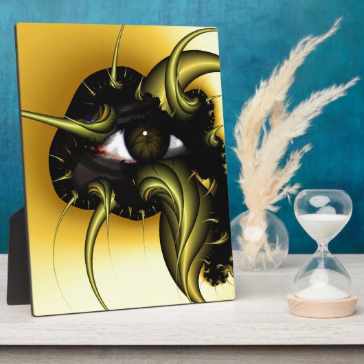 GOLDEN EYE FRACTAL FOTOPLAAT (Zijkant)