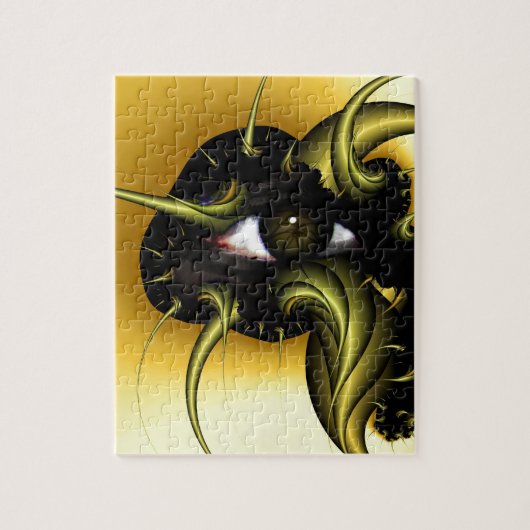 GOLDEN EYE FRACTAL LEGPUZZEL (Verticaal)