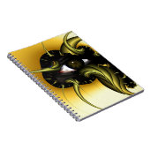 GOLDEN EYE FRACTAL NOTITIEBOEK (Rechterzijde)