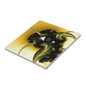 GOLDEN EYE FRACTAL TEGELTJE (Zijkant)