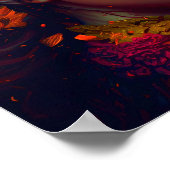 Golden Eye - Mooie Vrouw Wall Art-afdrukken Poster (Hoek)