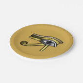 Golden Eye of Horus Papieren Bordje (Gekanteld)