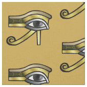 Golden Eye of Horus Stof (Close Up)