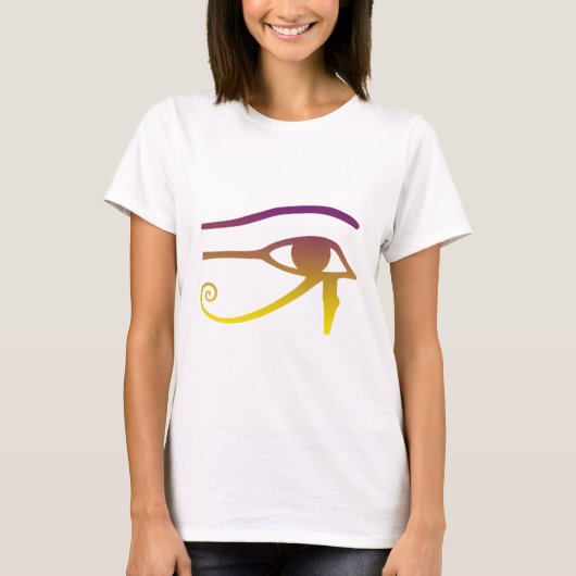 Golden Eye of Horus T-shirt (Voorkant)