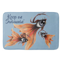 Golden Eye Surreal Goldfish Fantastische kunst Elk