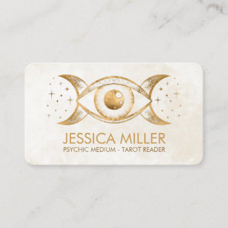 Golden Eye - Triple Moon Visitekaartje