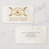 Golden Eye - Triple Moon Visitekaartje (Voorkant / Achterkant)