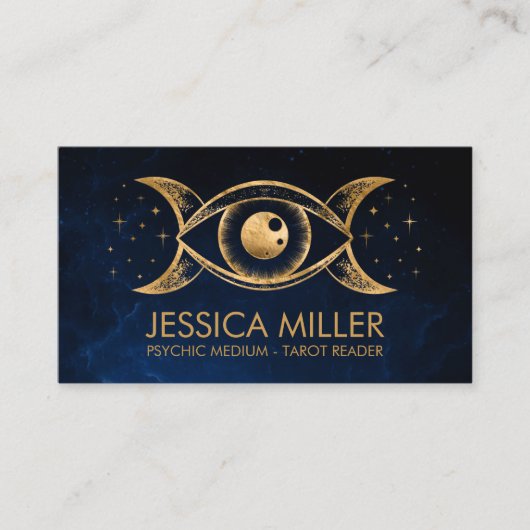 Golden Eye - Triple Moon Visitekaartje (Voorkant)