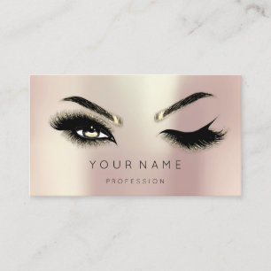 Golden Eyelash Brows Microblading QRCODE Logo SPA Visitekaartje