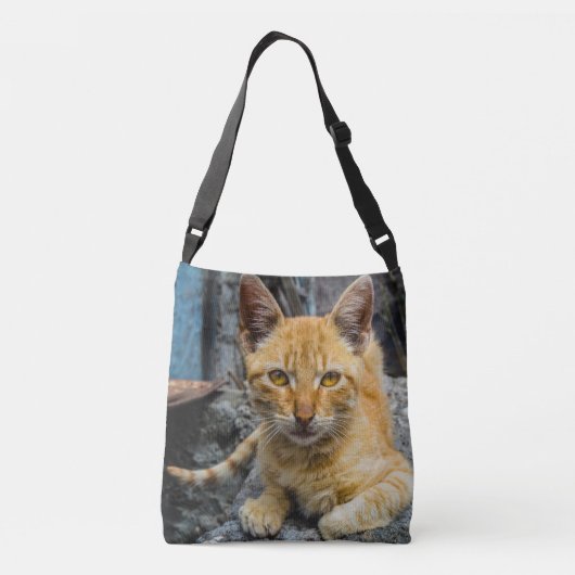 Golden Eyes Crossbody Tas (Achterkant)