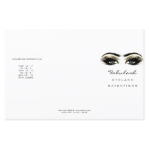 Golden Eyes Makeup White Lashes DL 3