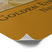 Golden Eyes met oom Sam (Dog) van Nell Brinkley Poster (Hoek)